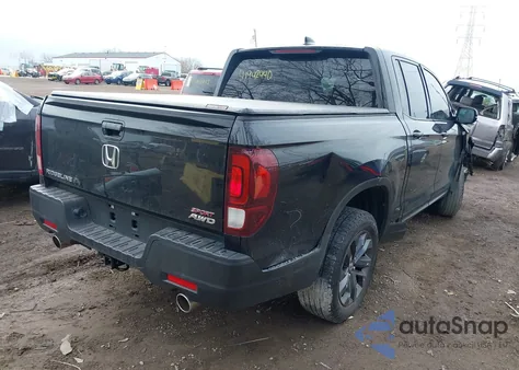 2021 Honda Ridgeline Awd Sport из США, поврежденный, VIN 5FPYK3F19MB017134